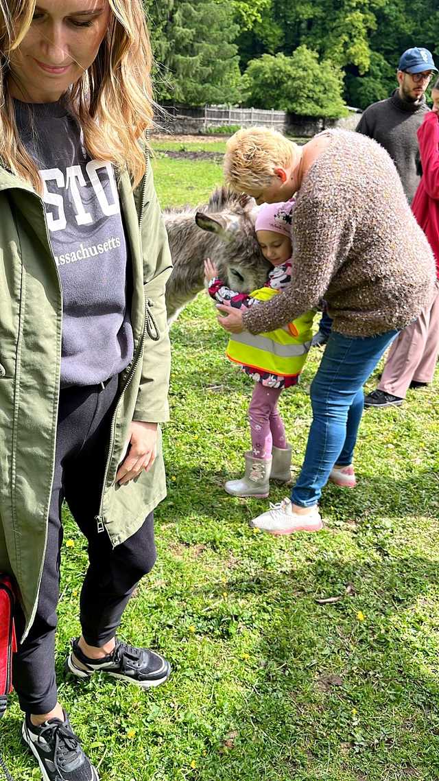 Przedszkolaki z Pszenna na warsztatach z Onoterapii w Lubachowie