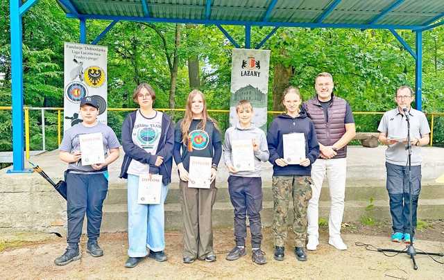 Turniej łuczniczy w Łażanach 