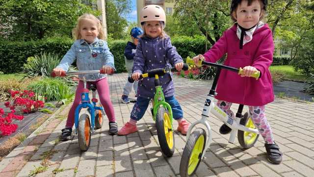 [FOTO] Rowerowy maj w Przedszkolu Słoneczko