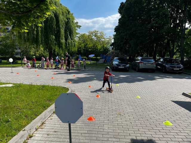[FOTO] Rowerowy maj w Przedszkolu Słoneczko