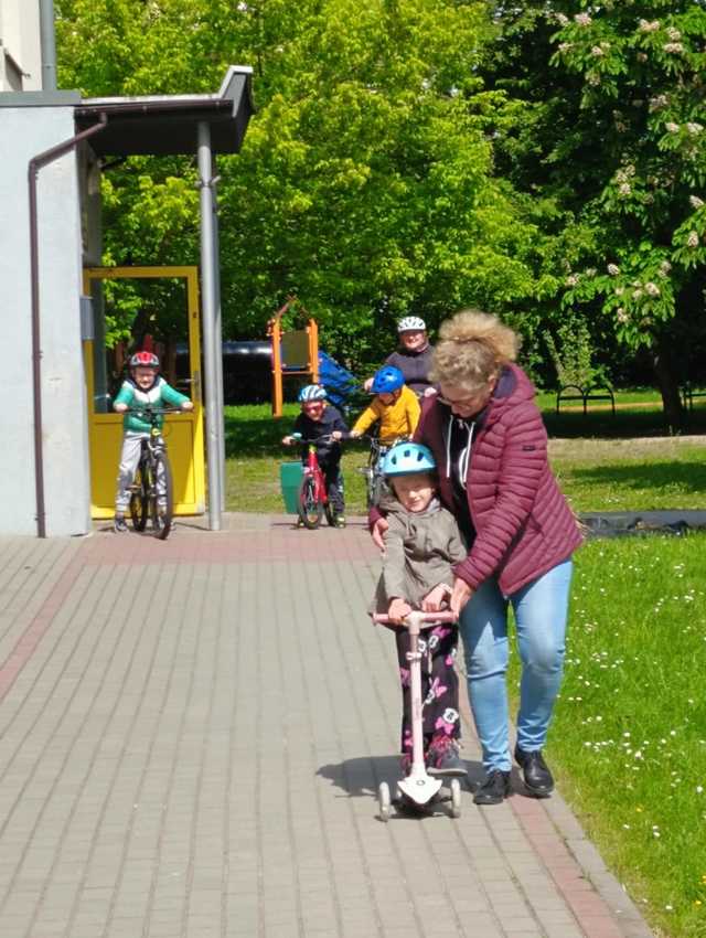 [FOTO] Rowerowy maj w Przedszkolu Słoneczko