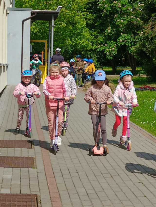 [FOTO] Rowerowy maj w Przedszkolu Słoneczko