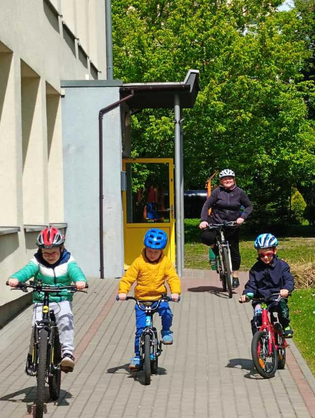 [FOTO] Rowerowy maj w Przedszkolu Słoneczko