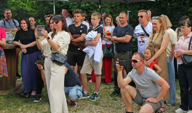 [FOTO] Piknik z historią w tle. Na wzgórzu Wieżyca upamiętniono 280. rocznicę bitwy pod Dobromierzem