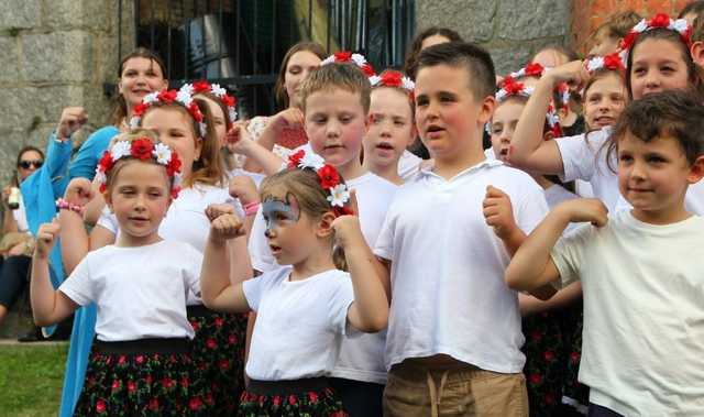 [FOTO] Piknik z historią w tle. Na wzgórzu Wieżyca upamiętniono 280. rocznicę bitwy pod Dobromierzem