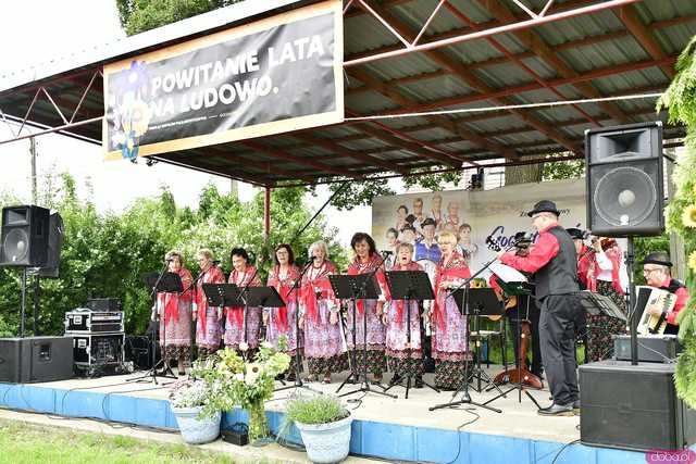 [WIDEO/FOTO] Powitanie Lata na Ludowo. Zespoły folklorystyczne z naszego regionu wystąpiły w Goczałkowie
