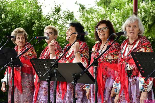 [WIDEO/FOTO] Powitanie Lata na Ludowo. Zespoły folklorystyczne z naszego regionu wystąpiły w Goczałkowie