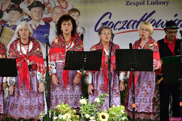 [WIDEO/FOTO] Powitanie Lata na Ludowo. Zespoły folklorystyczne z naszego regionu wystąpiły w Goczałkowie