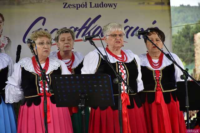 [WIDEO/FOTO] Powitanie Lata na Ludowo. Zespoły folklorystyczne z naszego regionu wystąpiły w Goczałkowie