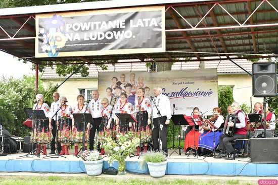 [WIDEO/FOTO] Powitanie Lata na Ludowo. Zespoły folklorystyczne z naszego regionu wystąpiły w Goczałkowie