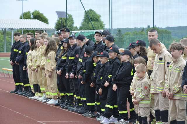 [FOTO/WYNIKI] Jednostki OSP z gminy Strzegom rywalizowały w Gminnych Zawodach-Sportowo Pożarniczych