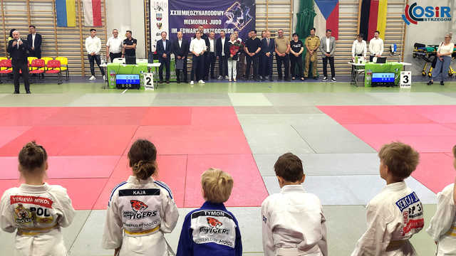 [FOTO] Upamiętnili Edwarda Brzegowego w duchu sportowej rywalizacji podczas XXIII Międzynarodowego Memoriału Judo w Strzegomiu