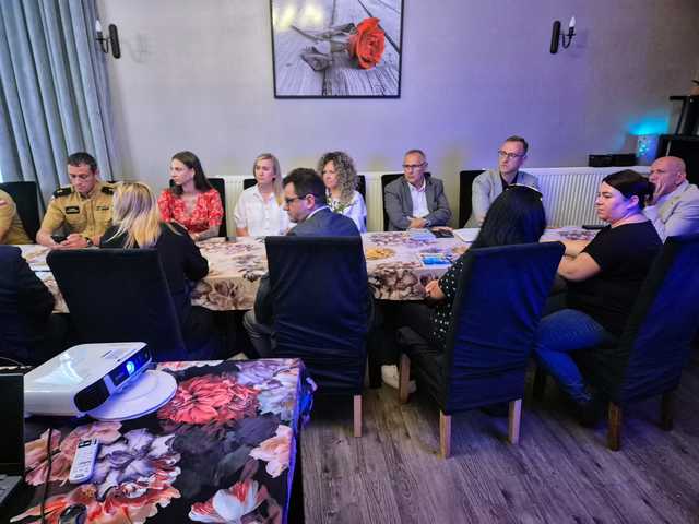 [FOTO] Za nami wspólne posiedzenie Komisji Bezpieczeństwa oraz ZZK w powiecie świdnickim