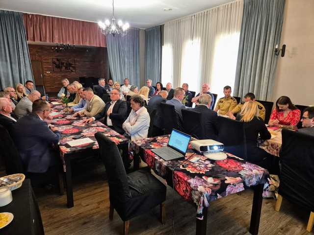 [FOTO] Za nami wspólne posiedzenie Komisji Bezpieczeństwa oraz ZZK w powiecie świdnickim