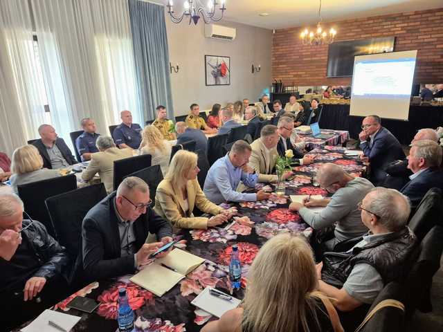 [FOTO] Za nami wspólne posiedzenie Komisji Bezpieczeństwa oraz ZZK w powiecie świdnickim