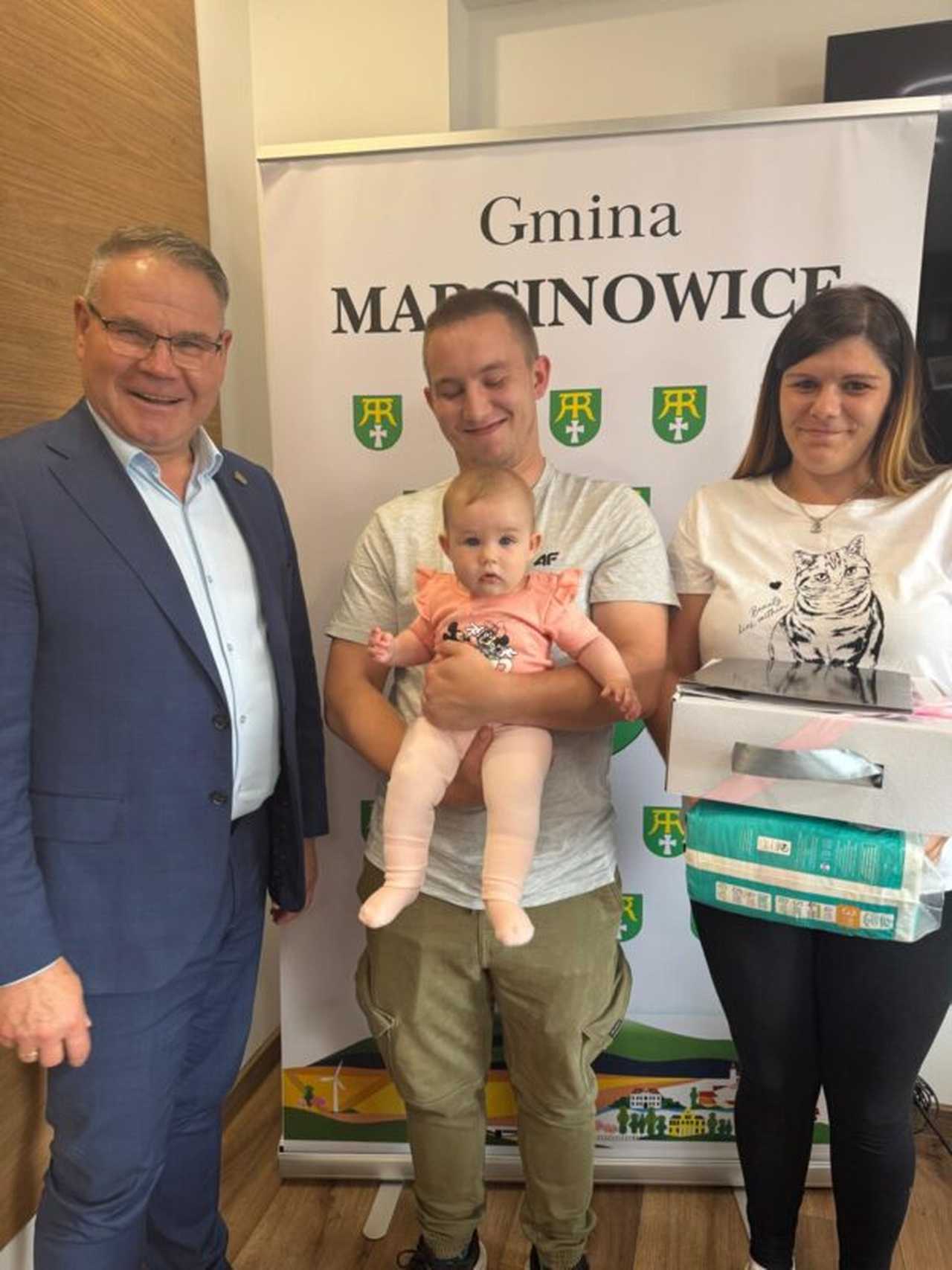 Powitali nowych mieszkańców gminy [ZDJĘCIA]