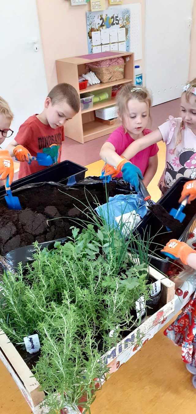 Zielony zakątek w „Bajkowej Dolince” w Pszennie 