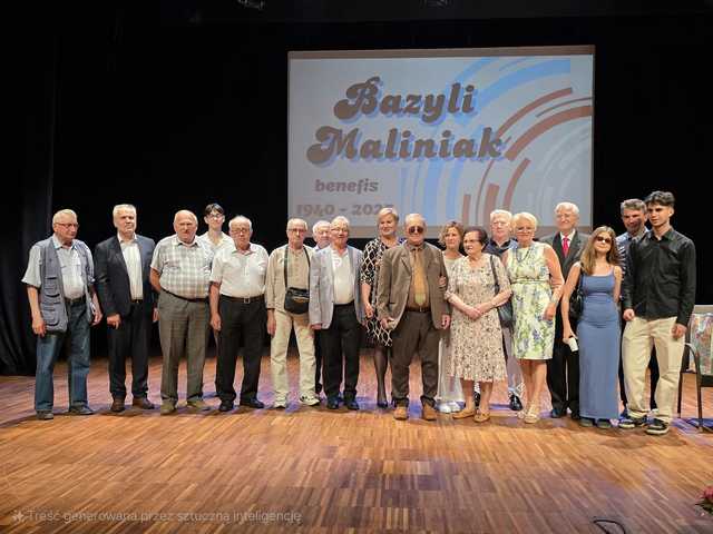 [FOTO] Jubileuszowy benefis Bazylego Maliniaka w Strzegomiu