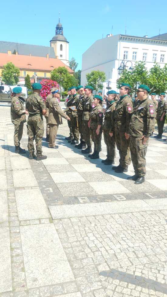 [FOTO] Przyrzeczenie strzeleckie na strzegomskim rynku