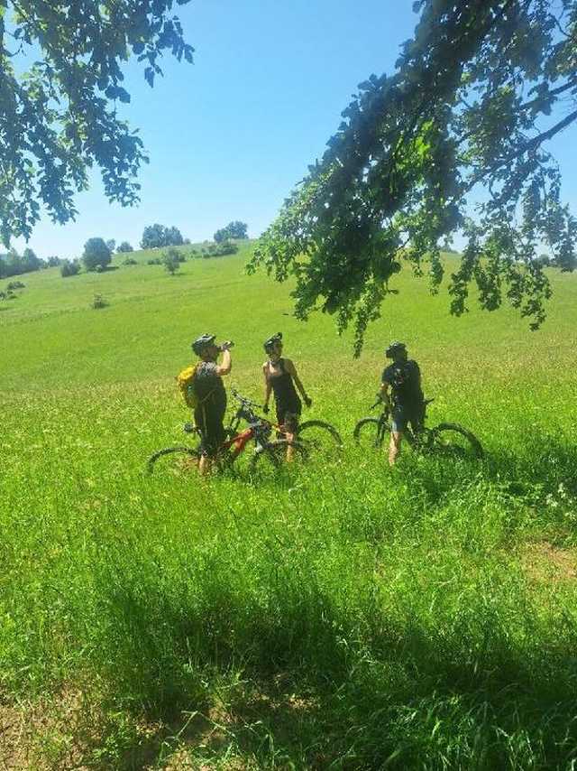 [FOTO] Przejechali nową trasą rowerową Czarna Świdnica