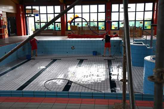 [FOTO] Trwa modernizacja Wodnego Centrum Rekreacji i Hali Sportowej w Świebodzicach 