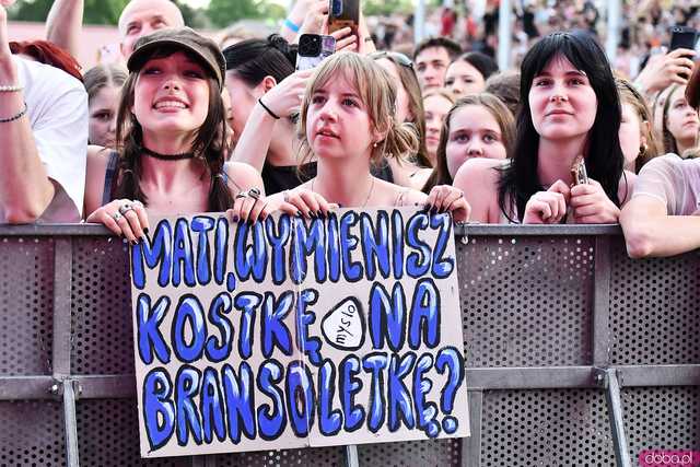 [NOWE ZDJĘCIA/WIDEO] Myslovitz i Łydka Grubasa porwali strzegomską publiczność na zakończenie Święta Granitu