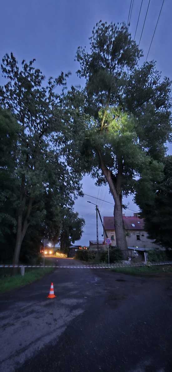 Bilans straży pożarnej po burzowej dobie na Dolnym Śląsku – ponad 500 interwencji!