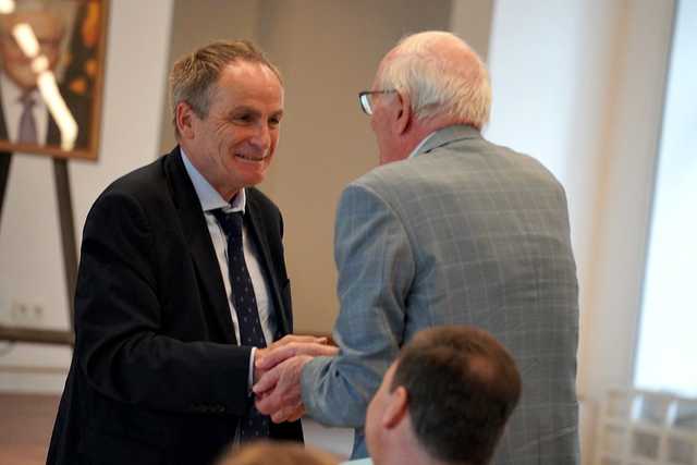 Krzyż Zasługi Republiki Federalnej Niemiec dla Helmutha Caspara Graf von Moltke 