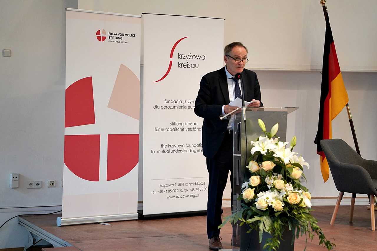Krzyż Zasługi Republiki Federalnej Niemiec dla Helmutha Caspara Graf von Moltke 