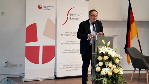 Krzyż Zasługi Republiki Federalnej Niemiec dla Helmutha Caspara Graf von Moltke 
