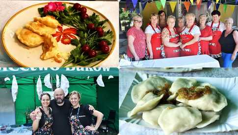 [WIDEO/FOTO] Pierogi królowały w Łażanach po raz czwarty! Kulinarna uczta, konkursy i atrakcje dzieci podczas Święta Pieroga