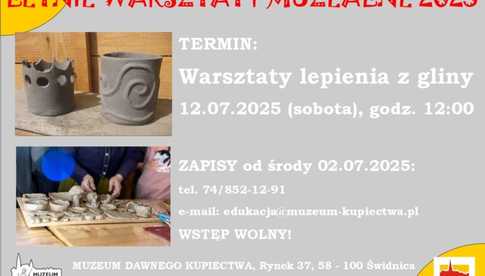 Przed nami Letnie Warsztaty Muzealne 2025