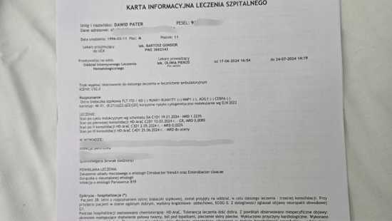 Pomóżmy Dawidowi, który waży z białaczką mieloblastyczną!