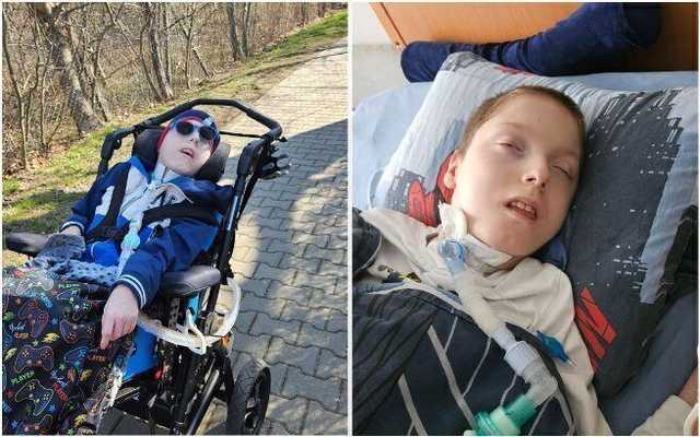[FOTO] Przemaszerowali 58 kilometrów, aby wesprzeć leczenie i rehabilitację Kuby