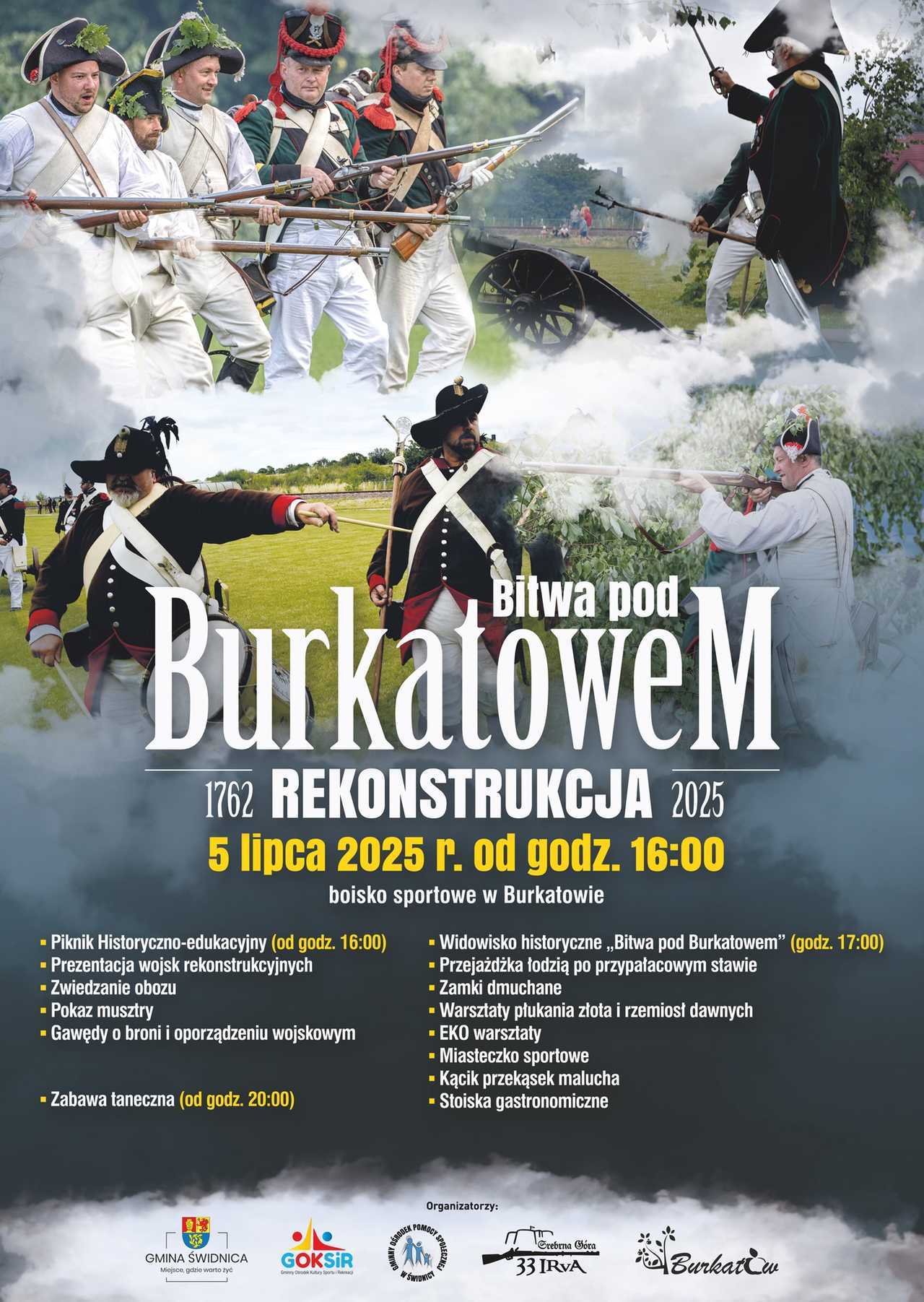 [FOTO] Bitwa pod Burkatowem – historia, pasja i wakacyjna zabawa!