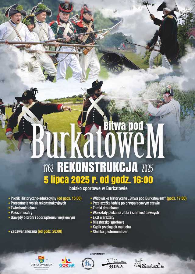 [FOTO] Bitwa pod Burkatowem – historia, pasja i wakacyjna zabawa!