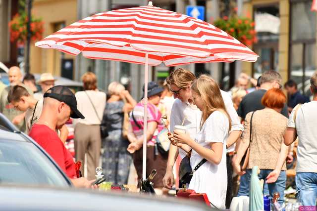 [WIDEO/FOTO] Poszukiwanie skarbów w promieniach letniego słońca. Za nami lipcowa Giełda Staroci