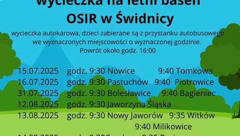Aktywne wakacje w gminie Jaworzyna Śląska