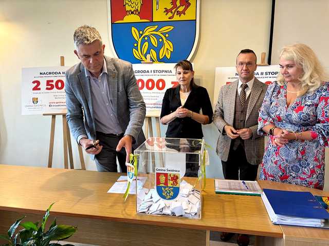Komunikat prasowy: Znamy zwycięzców loterii „ROZLICZ PIT W GMINIE ŚWIDNICA” 