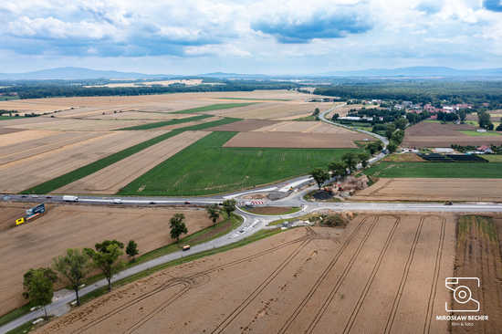 Ruszył ostatni etap budowy ronda na skrzyżowaniu śmierci. Kiedy zakończenie prac? [FOTO/SZCZEGÓŁY]