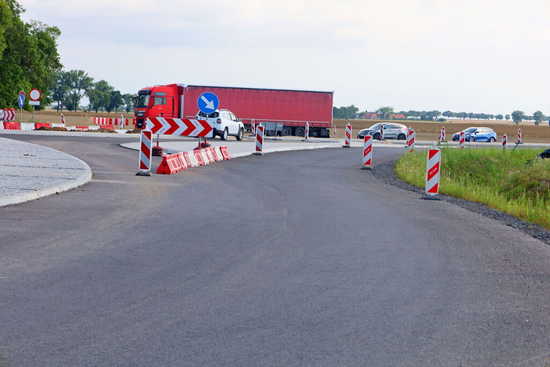 Ruszył ostatni etap budowy ronda na skrzyżowaniu śmierci. Kiedy zakończenie prac? [FOTO/SZCZEGÓŁY]