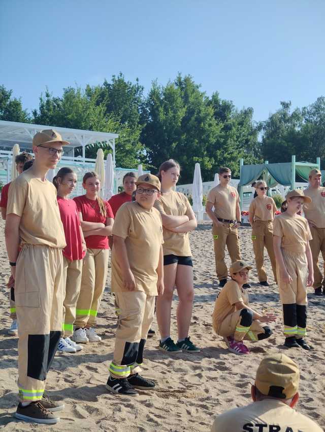 Młodzi strażacy ze Strzelec szkolili się w zakresie ratownictwa wodnego [FOTO]