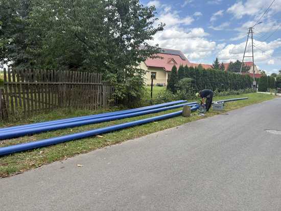 Trwa remont sieci wodociągowej w Serwinowie