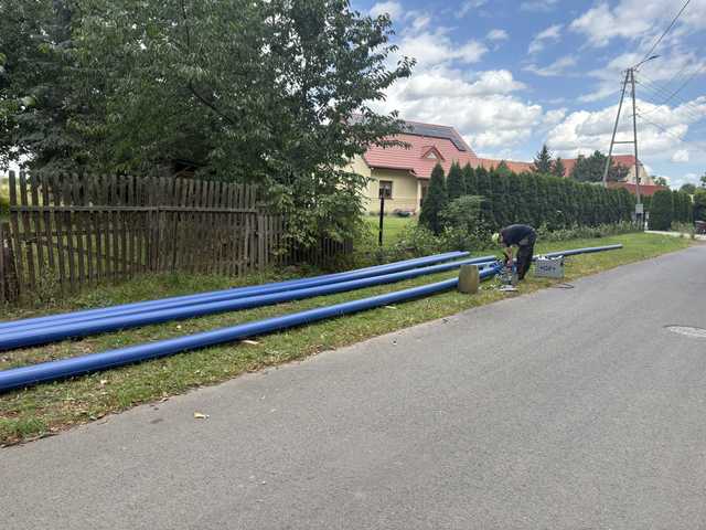Trwa remont sieci wodociągowej w Serwinowie