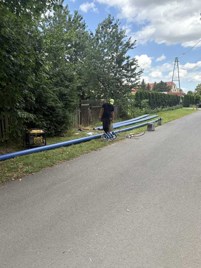 Trwa remont sieci wodociągowej w Serwinowie