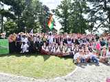 [WIDEO/FOTO] Występy zagranicznych zespołów podczas Śniadania na Trawie w Forcie Gaj. Ruszył 33. Międzynarodowy Festiwal Folkloru