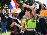 [WIDEO/FOTO] Występy zagranicznych zespołów podczas Śniadania na Trawie w Forcie Gaj. Ruszył 33. Międzynarodowy Festiwal Folkloru
