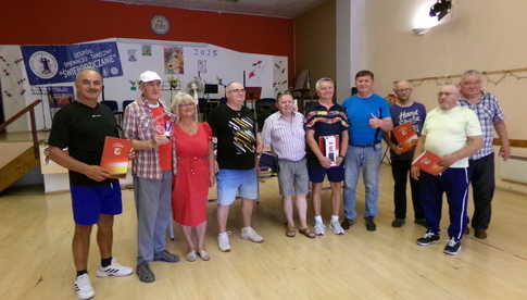 [FOTO] Świebodziccy seniorzy rywalizowali w turnieju tenisa stołowego 