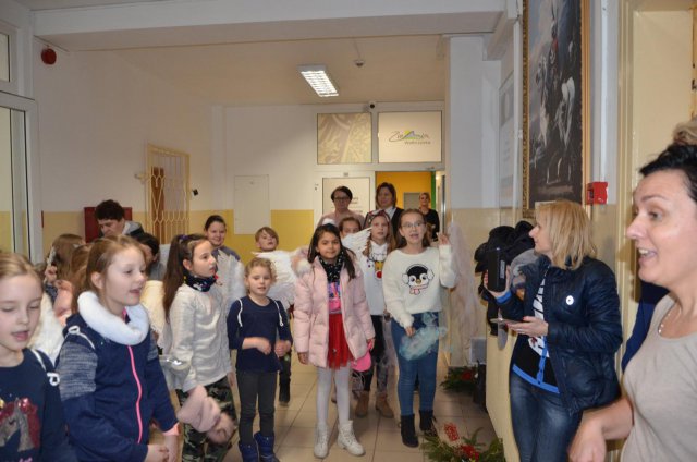 Uczniowie Szkoły z Klasą z wizytą w Starostwie