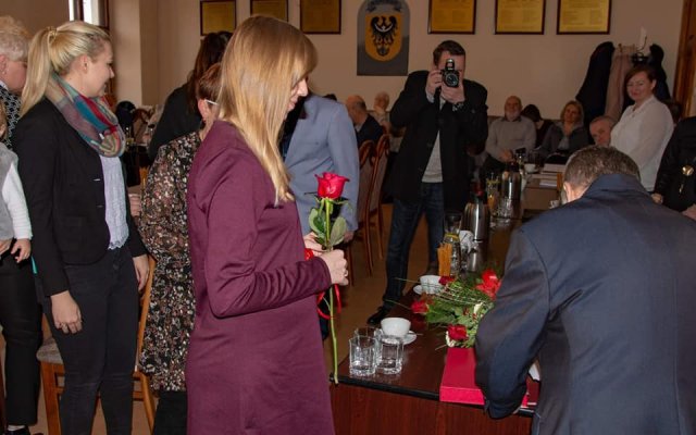 Wręczenie tytułu Honorowego Obywatela Gminy Mieroszów
